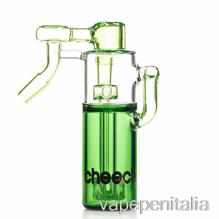 Vape Italia Cheech Glass 14mm Ricicla Il Tuo Raccoglicenere Verde